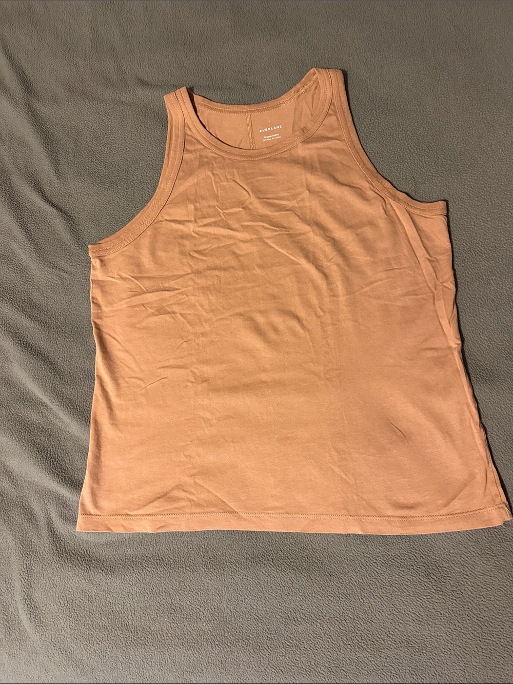 Everlane Men’s Tank Top in Dusty Rose Tan
